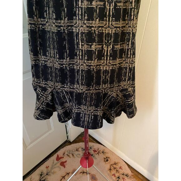 Mero Ware Boho Ruffled Hem Elastic Waist Skirt Women Size M - Picture 3 of 7